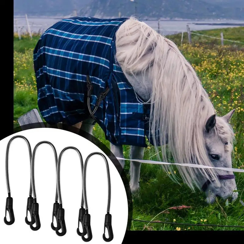 Horse Blanket Sheet Leg Straps Elastic - ProPawPet.com