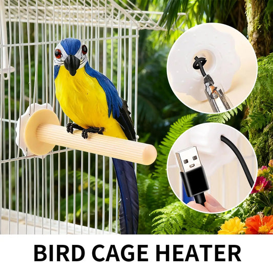 USB Heated Bird Perch Constant Temperature - ProPawPet.com
