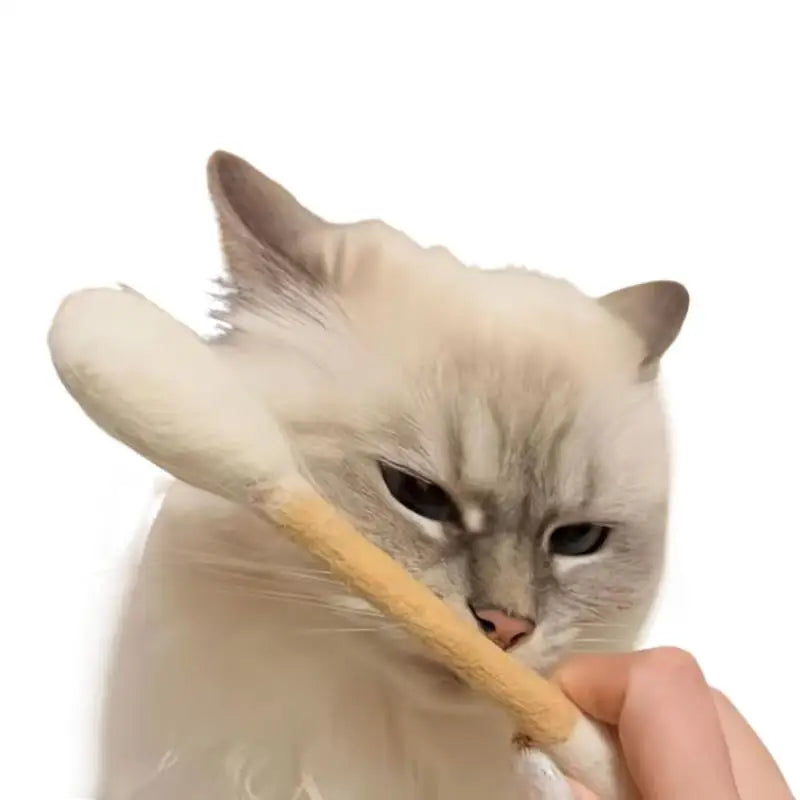 Creative Large Cotton Swab Shaped Catnip Toy - ProPawPet.com