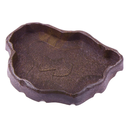 Reptile Resin Food Dish Coffee Size S Small - ProPawPet.com