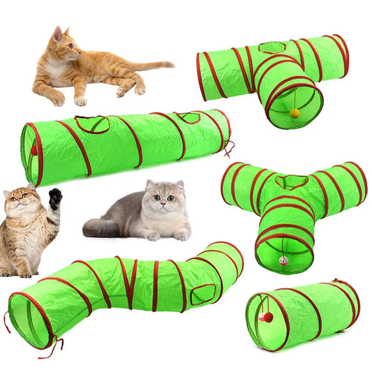 Christmas Cat Tunnel Pet Supplies Fun Toy - ProPawPet.com