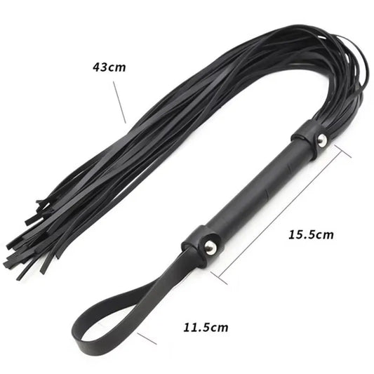 55cm PU Leather Horse Riding Crop with - ProPawPet.com