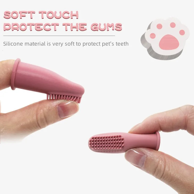 Dog Super Soft Pet Finger Toothbrush Teeth - ProPawPet.com