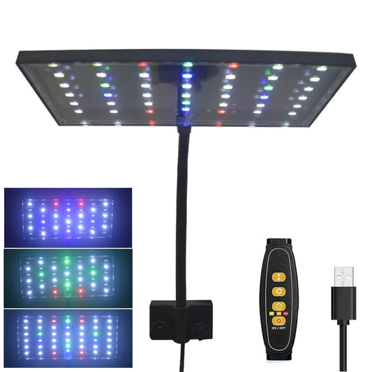 USB Aquarium LED Light Full Spectrum Aquatic - ProPawPet.com