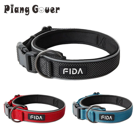 Large Dog Collar Pet Reflective Adjustable - ProPawPet.com