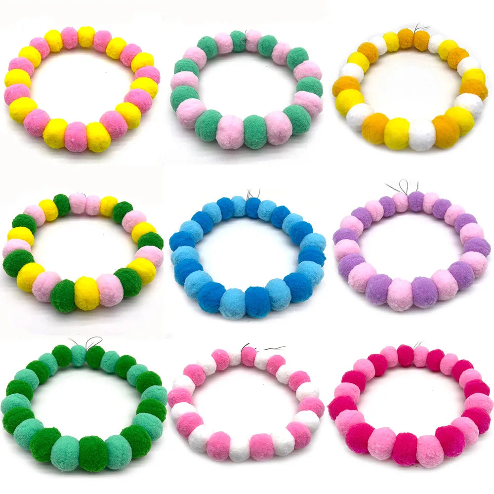 30pcs New Pet Dog Bow Tie Rainbow Flower - ProPawPet.com