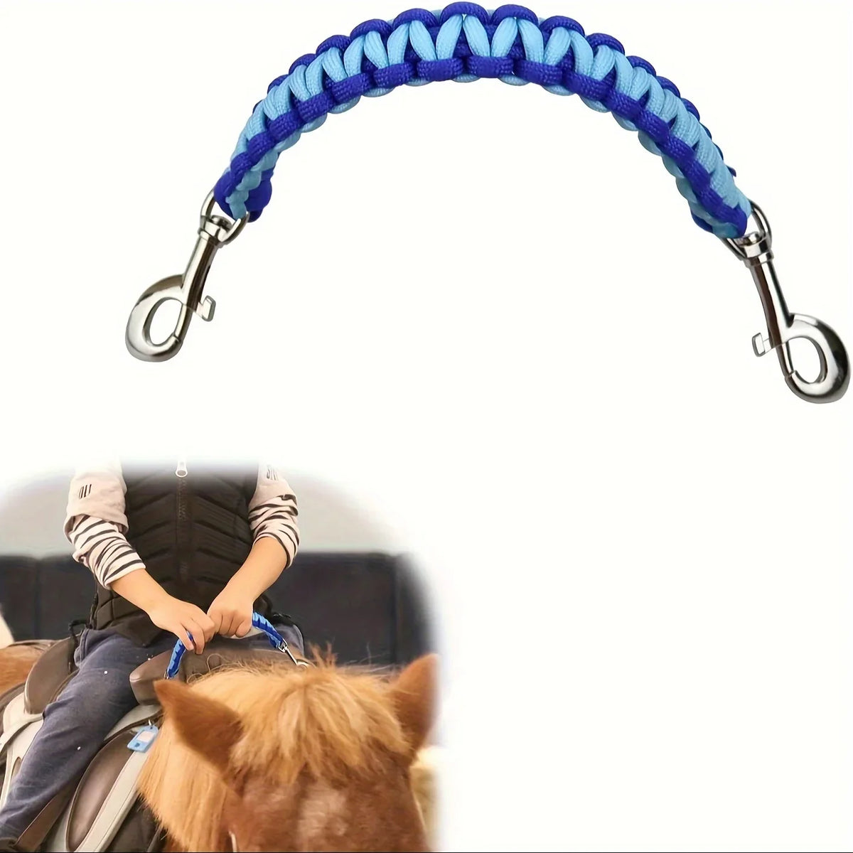 1-Pack Blue Nylon Saddle Balance Strap - ProPawPet.com