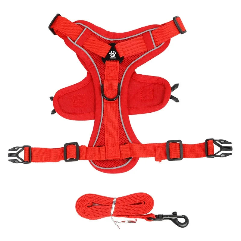 No Pull Dog Harness and Leash Set Adjustable - ProPawPet.com