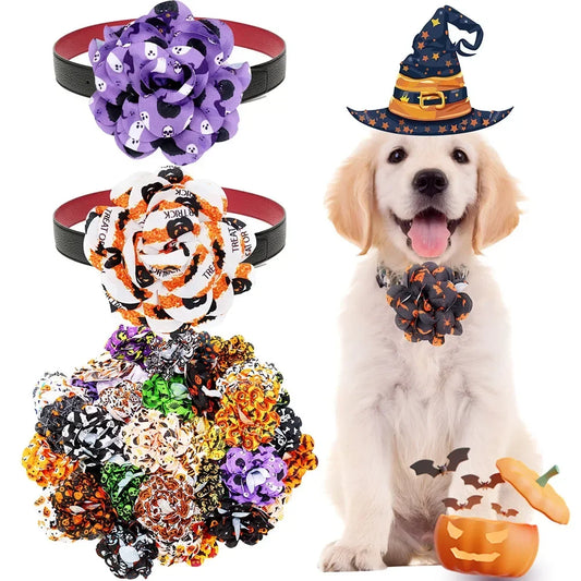 50pcs Removables Dog Bowties For Halloween - ProPawPet.com