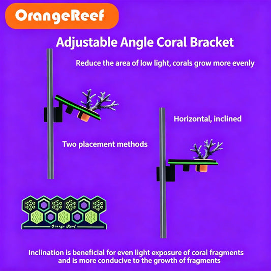 Adjustable Glow Magnetic Coral Frag Rack, - ProPawPet.com