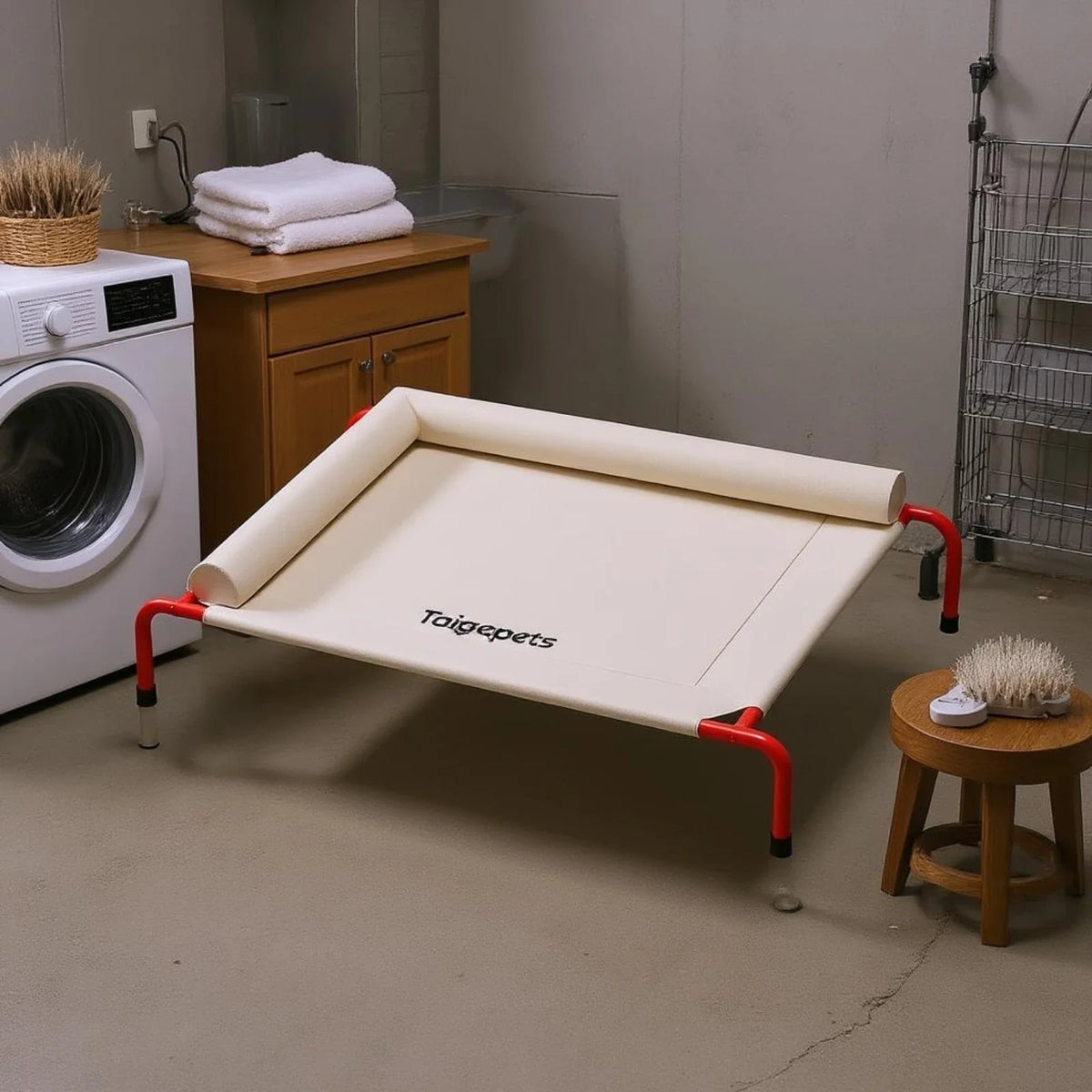 Rolled Side Dog Cot Rectangular Pet - ProPawPet.com