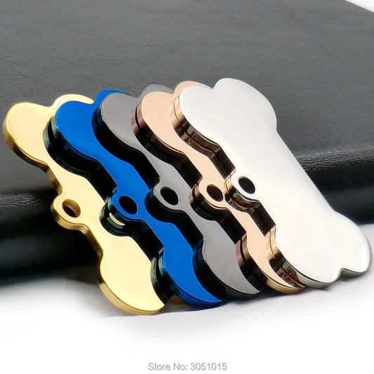 Cat & Dog ID Tag Personalized Stainless Steel Collar