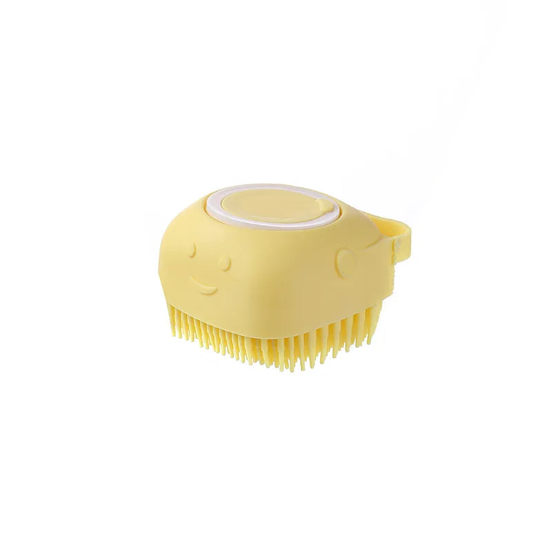 Soft Silicone Dog Bathing Grooming Brush Pet Massage Shampoo – Dog Supplies