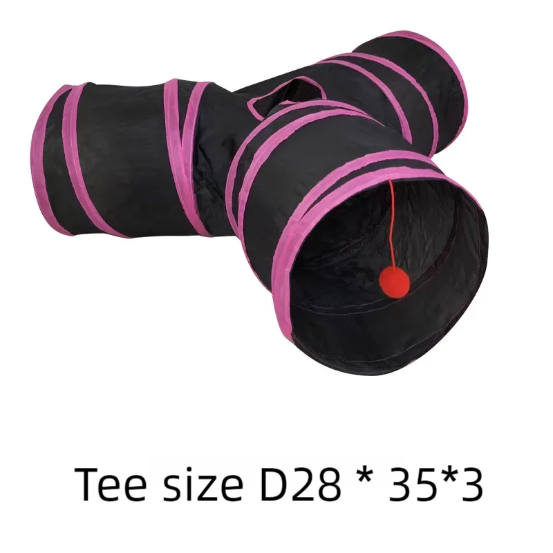 Collapsible Pet Cat Rainbow Tunnel - ProPawPet.com