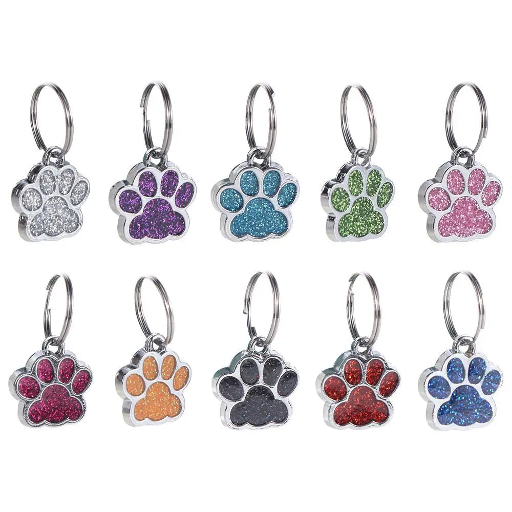 Cat Dog Paw Print Dog Cat Tags Anti-Lost - ProPawPet.com