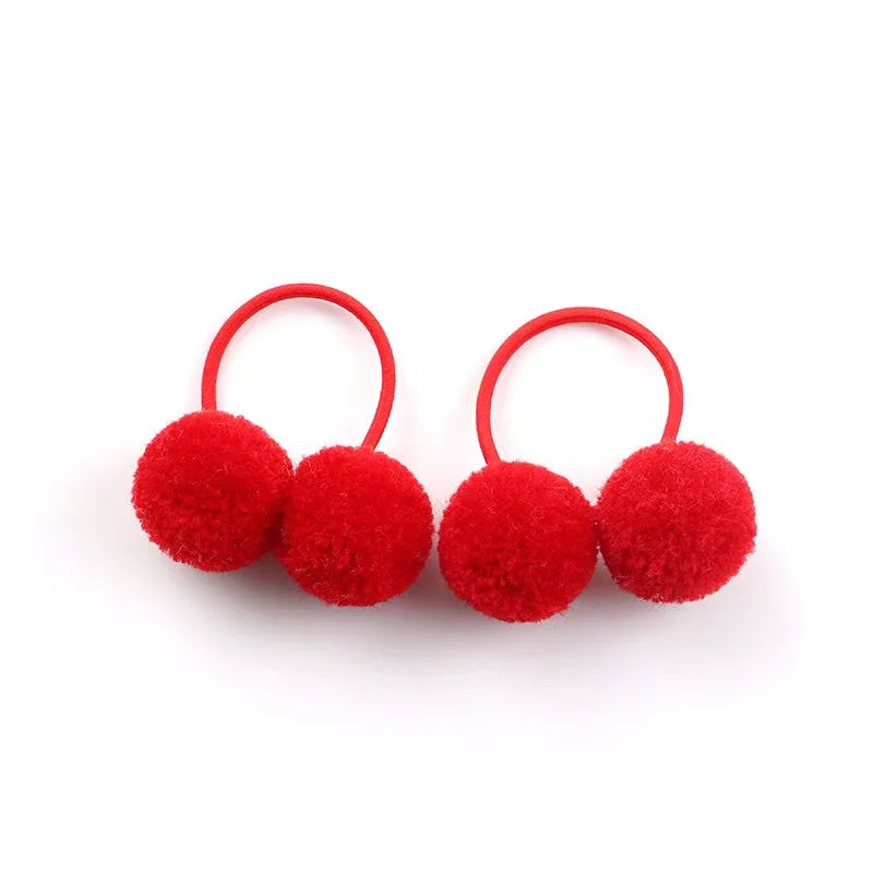 5/10pcs New Dog Double Plush Elastic Solid - ProPawPet.com