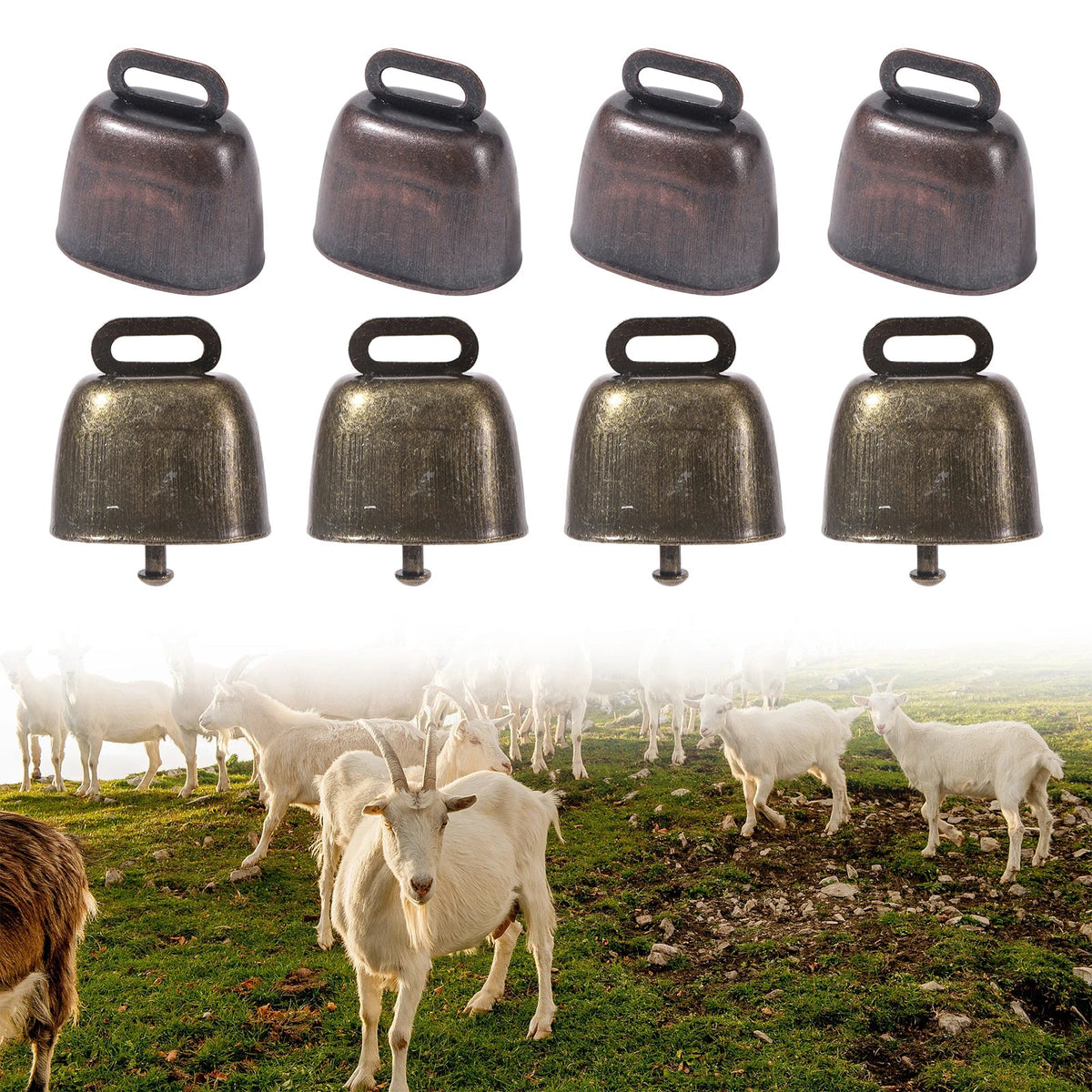 New Animal Pet Copper Bells Hanger Metal - ProPawPet.com