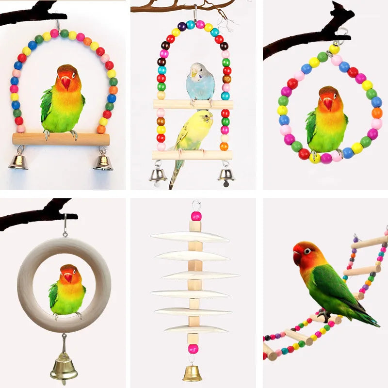 Parrot toys, ladders, swings, bird toys, - ProPawPet.com