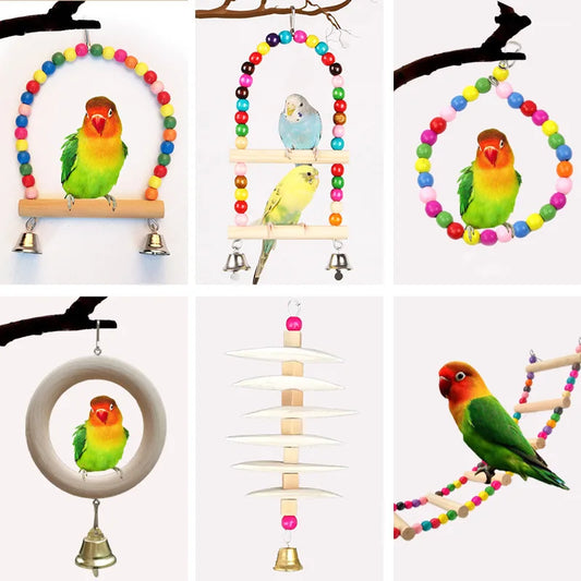 Parrot toys, ladders, swings, bird toys, - ProPawPet.com