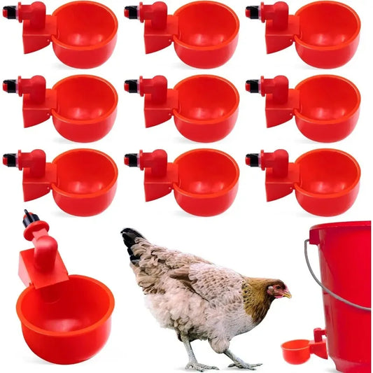 10/20 Pcs Chicken Drinking Bowl Poultry - ProPawPet.com