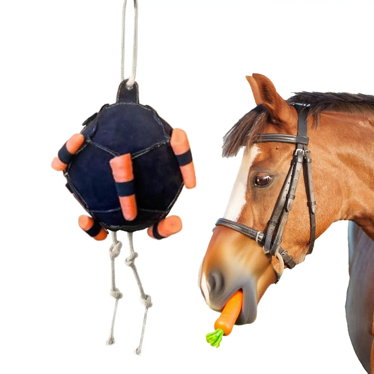 Horse carrot feeding ball toy Hay Feeder Toy - ProPawPet.com