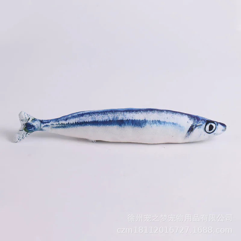 Simulation Fish Cat Toys Soft Plush Catnip - ProPawPet.com