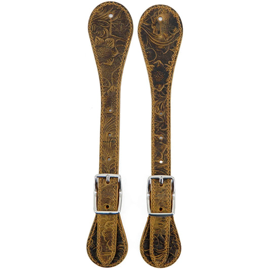 Leather Spur Straps for Horse Riders, Double - ProPawPet.com