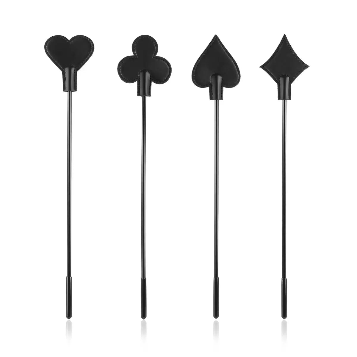 40cm Resin Handle PU Leather Riding Paddles - ProPawPet.com