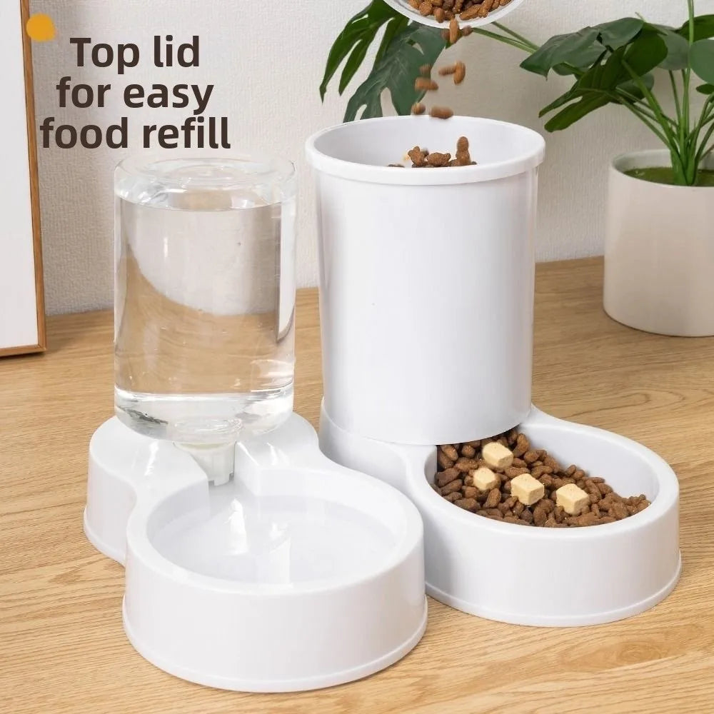 800mL Pet Automatic Feeder Large Capacity 2 - ProPawPet.com
