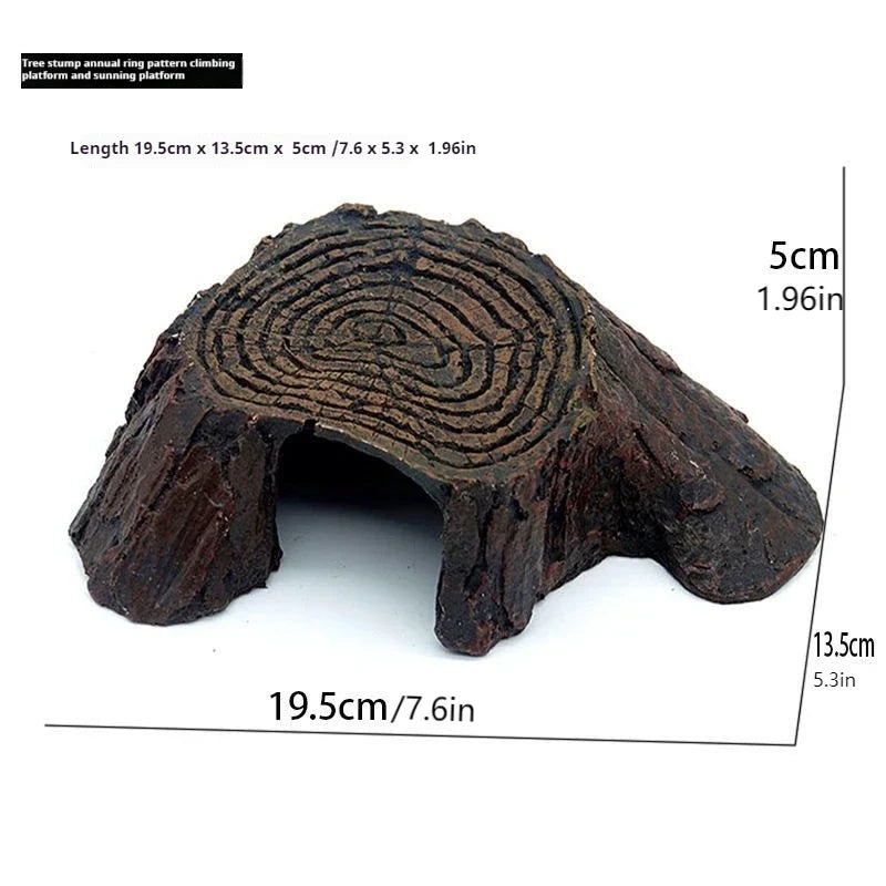 Turtle Platform Rectangular Aquarium Fish - ProPawPet.com