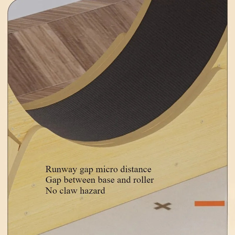 Solid Wood Cat Treadmill with Silent - ProPawPet.com
