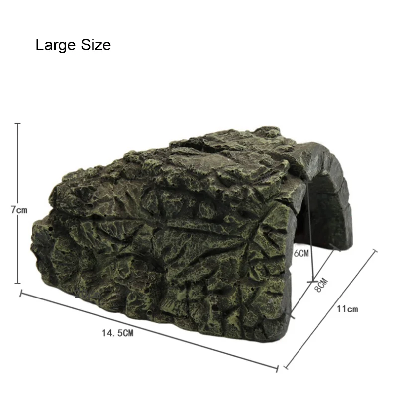 Aquarium Decoration Resin Aquatic Fish Tank – 3 Colors