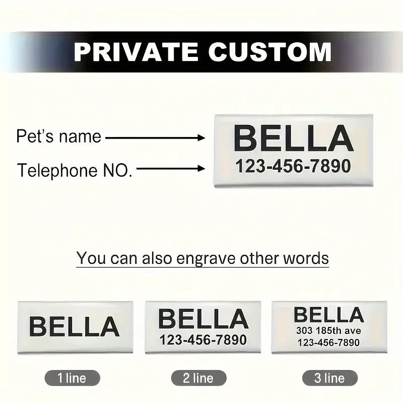 Free Engraving Glitter Cat Safety Buckle - ProPawPet.com