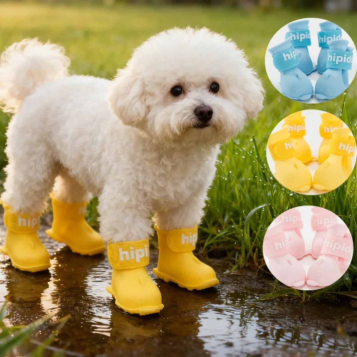 Pet Rain Boots Anti-slip Waterproof Dog - ProPawPet.com