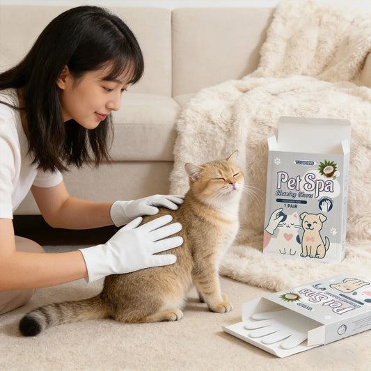 Pet Cleaning Gloves Quickly Cleaning Pet - ProPawPet.com