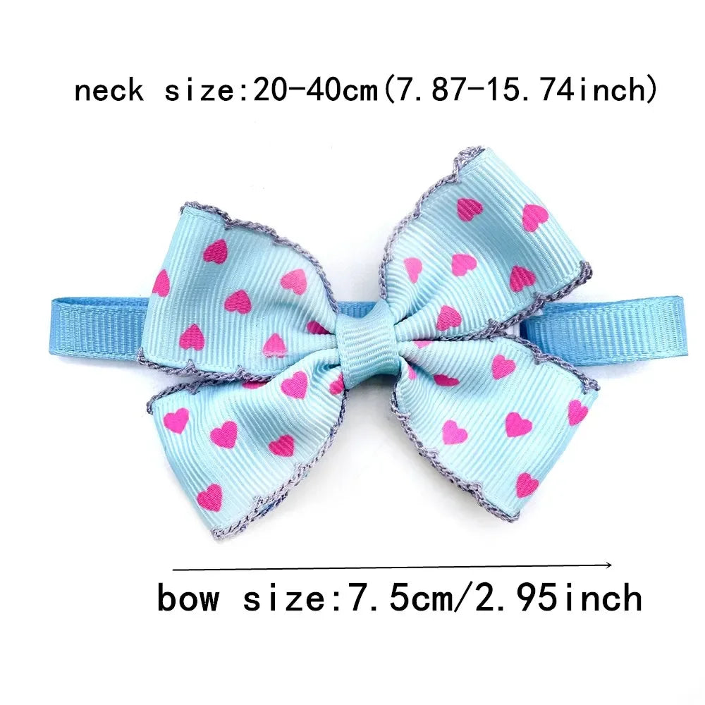 30/50pcs Valentine's Day Pet Dog Bow Tie - ProPawPet.com