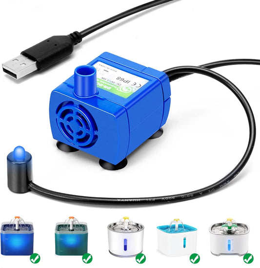 Cat Water Fountain Pump, Pet Fountain Led - ProPawPet.com