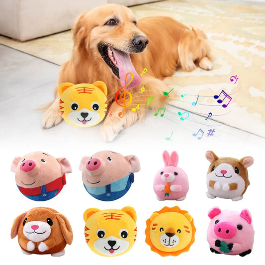 Puppy Ball Active Moving Pet Plush Toy - ProPawPet.com
