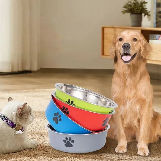 Dog Water Bowl with Non-Slip Rubber Base And - ProPawPet.com