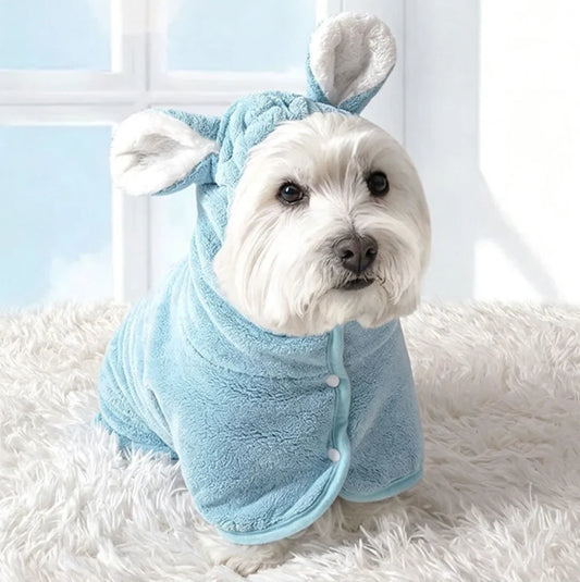 Super Absorbent Dog Bathrobe Quick-drying - ProPawPet.com