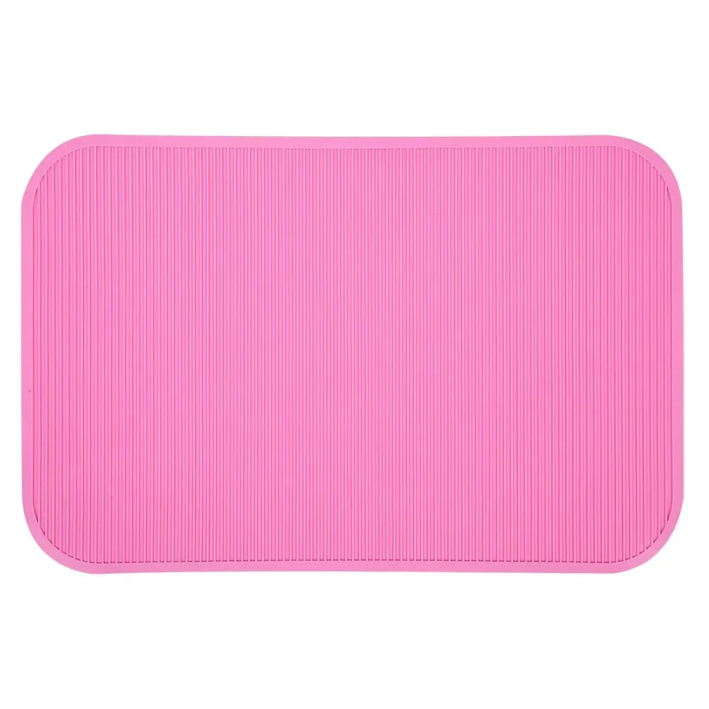 57x38cm Non Slip Rubber Pad for Pet Grooming Bathing Training – 2 Colors