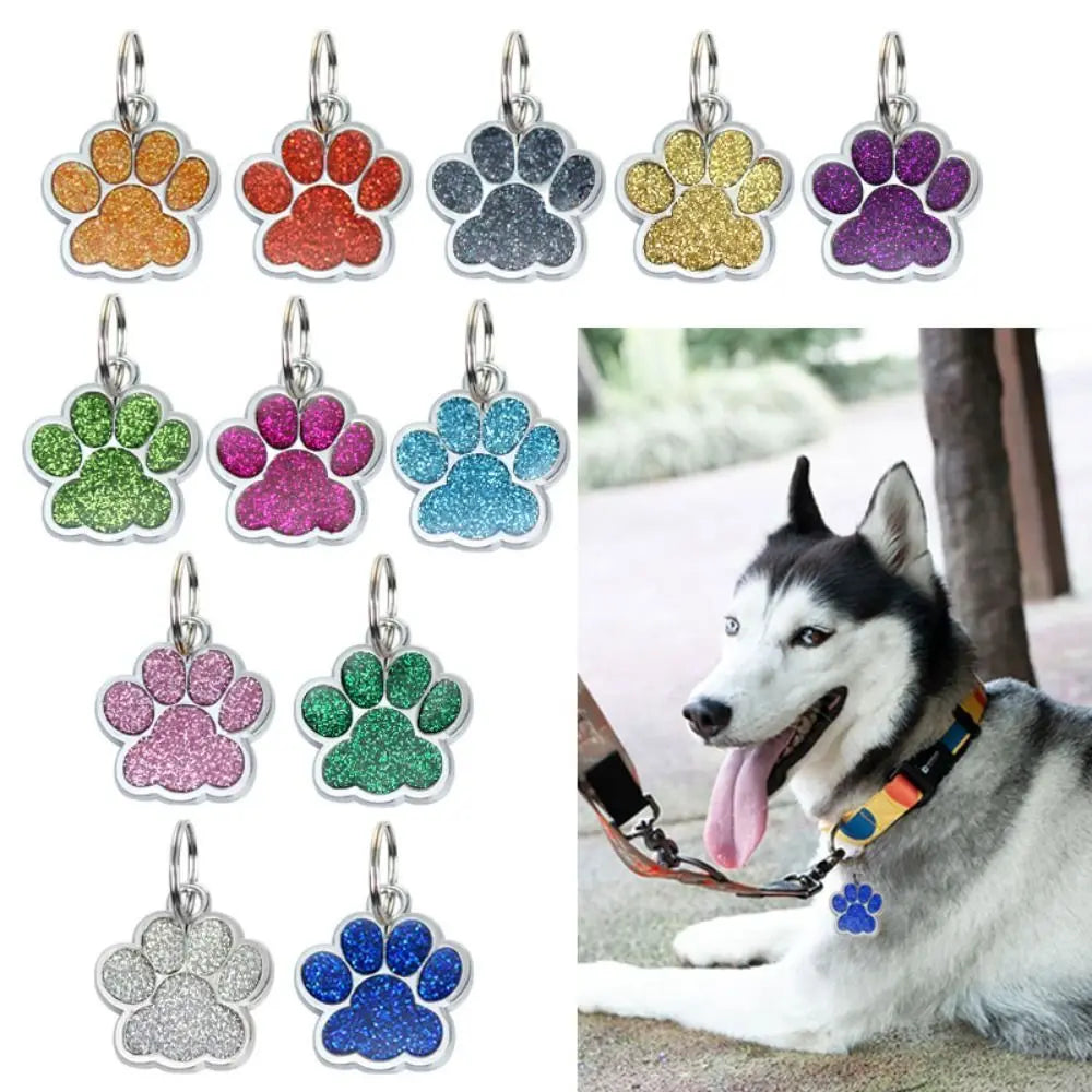 Cat Dog Paw Print Dog Cat Tags Anti-Lost - ProPawPet.com
