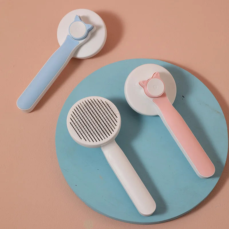 Self Cleaning Slicker Brush for Dog and Cat - ProPawPet.com