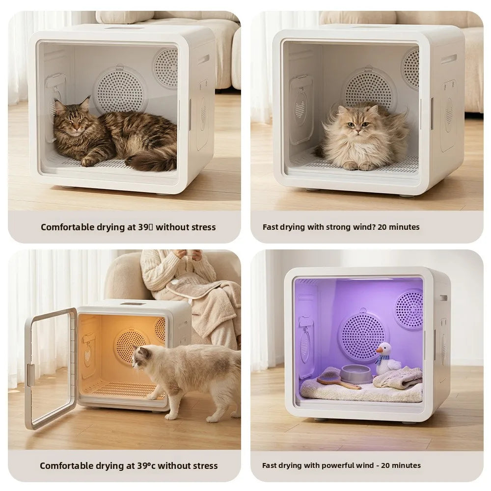 Smart Pet Drying Box Cat APP Automatic Blow - ProPawPet.com