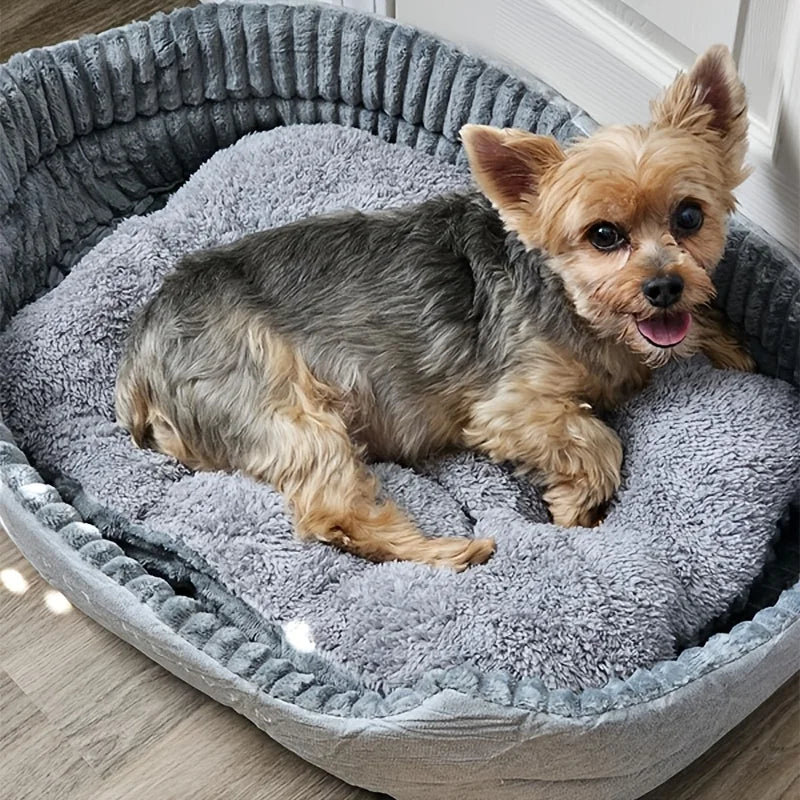 Deluxe Oval Dog Bed - Double-Sided Washable - ProPawPet.com