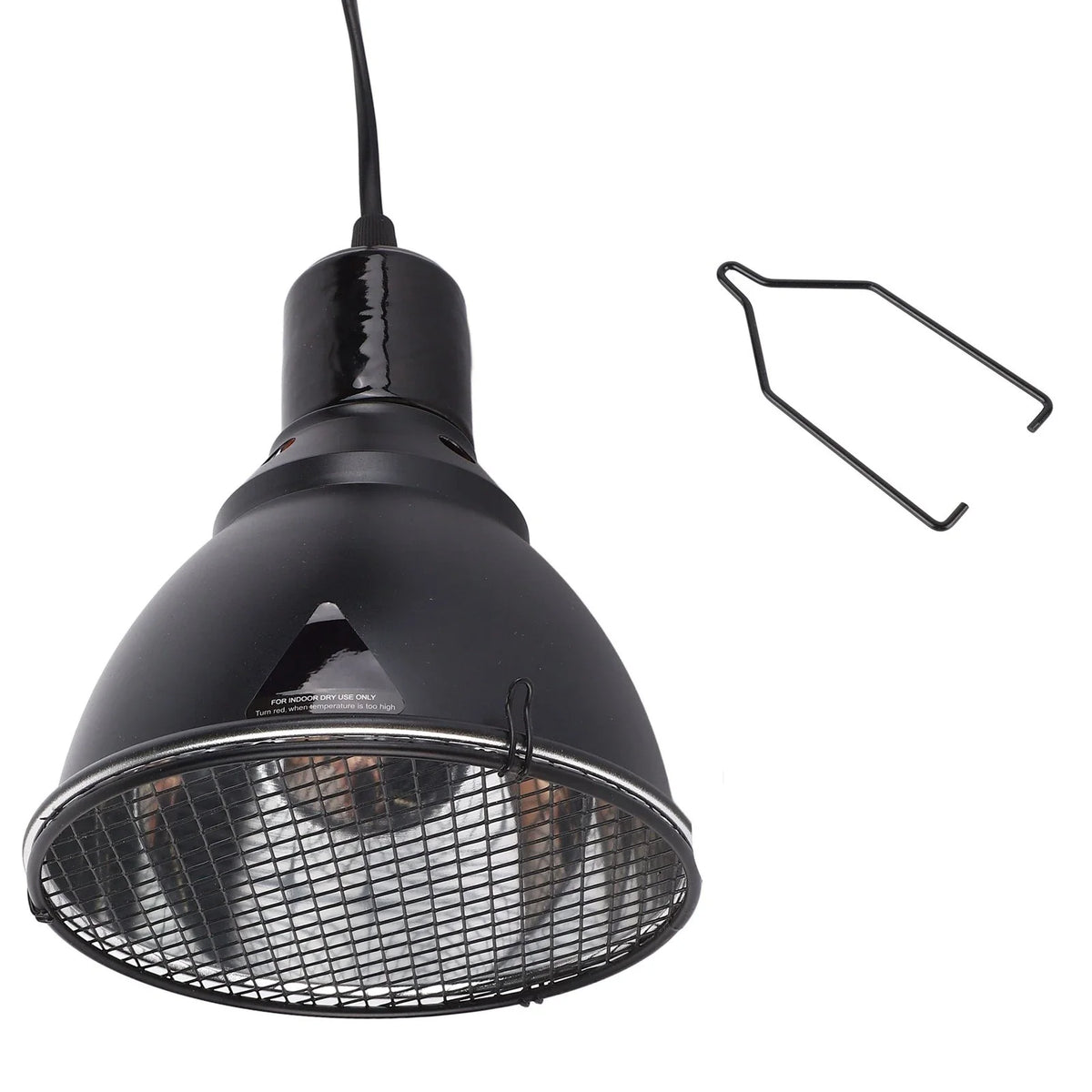 5.5in Reptile Lamp Fixture Uniform Heating Professional – 2 Colors