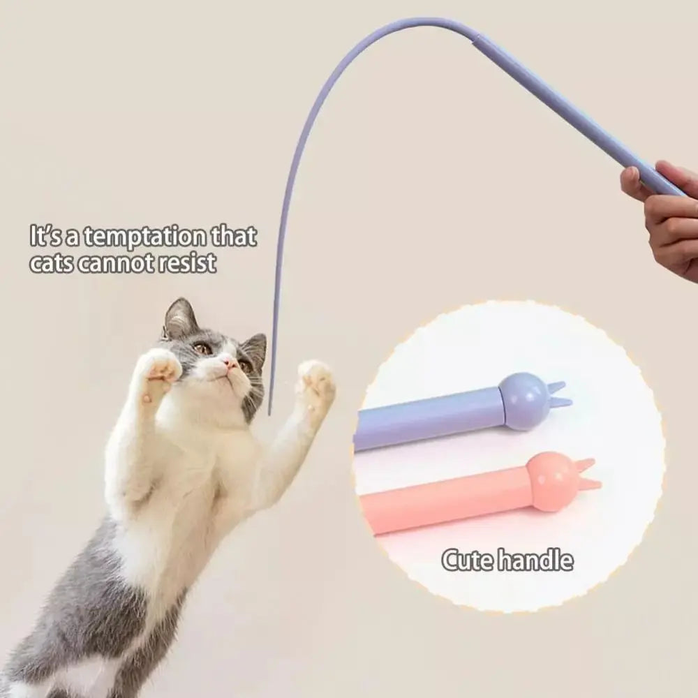Simulated Mouse Tail Long Tail Cat Toy Stick - ProPawPet.com