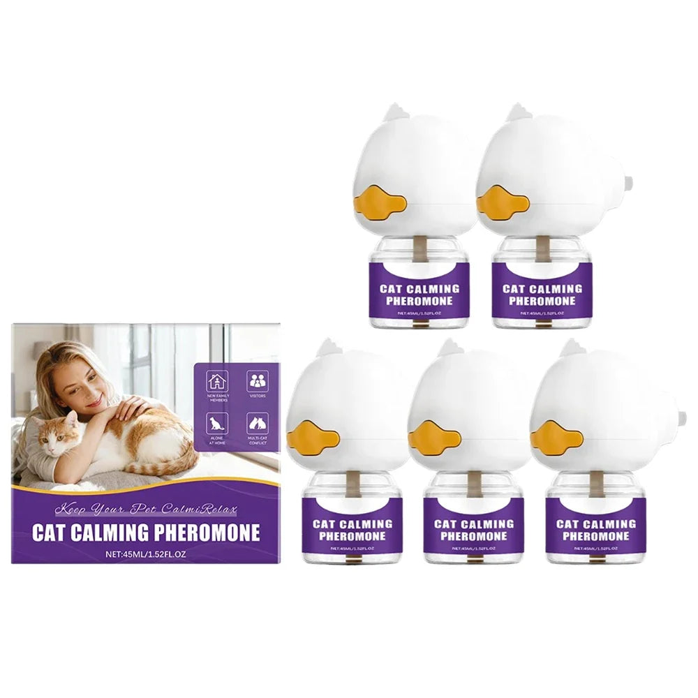 Cat Calming Diffuser Kit – 5 Colors