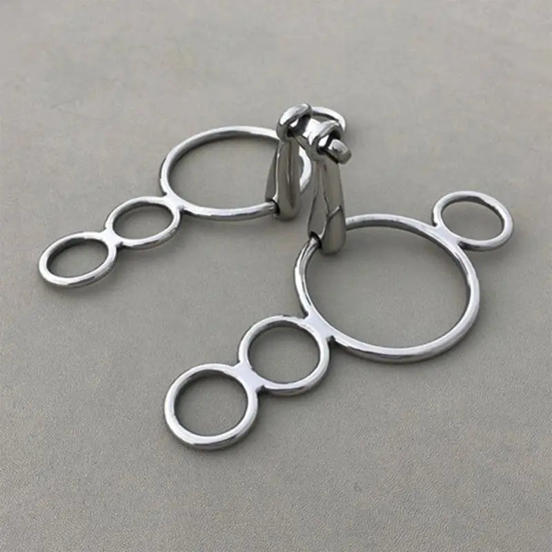 3 Rings Metal Gag Bit Horse Mouthpiece - ProPawPet.com