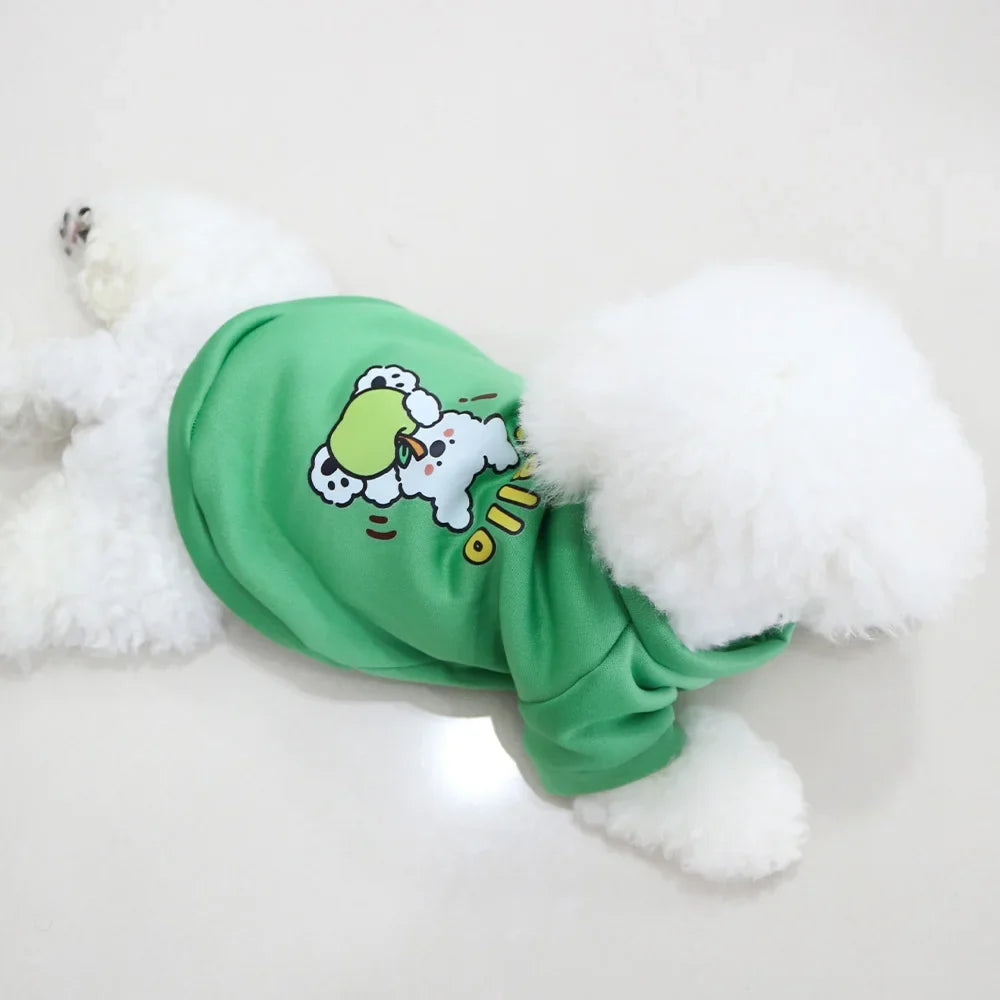 Autumn and winter pet clothes cute little - ProPawPet.com